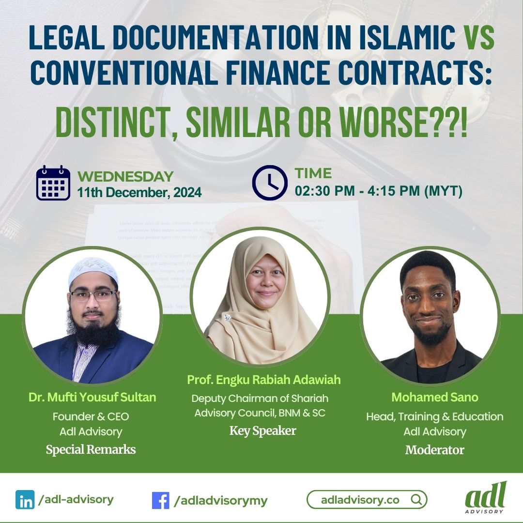 Legal Documentation in Islamic vs Conventional Finance Contracts